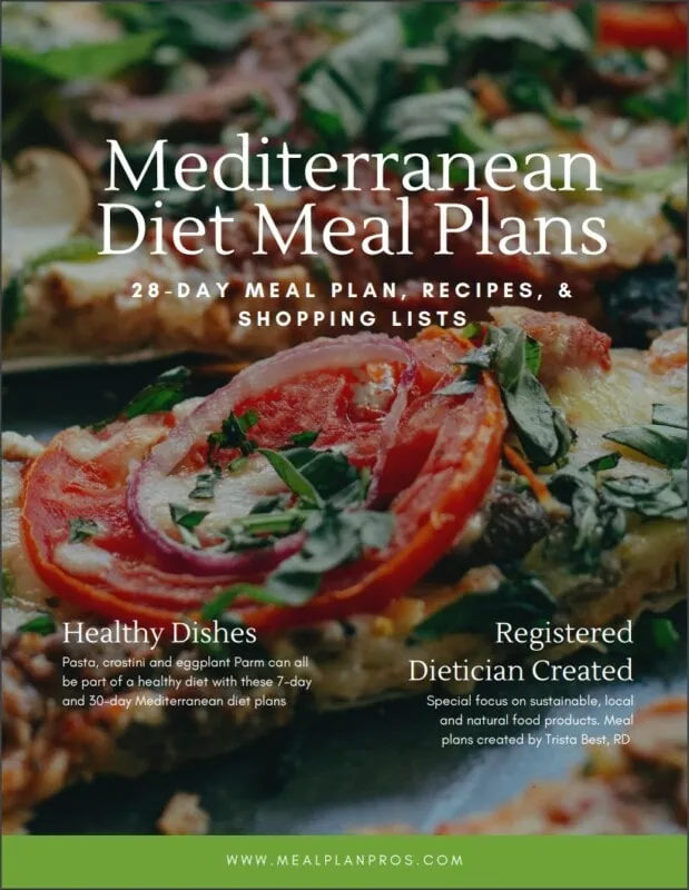 Mediterranean Diet Meal Plan Day