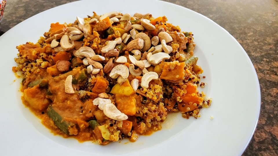 Sprinly Indian Roasted Vegetable Curry