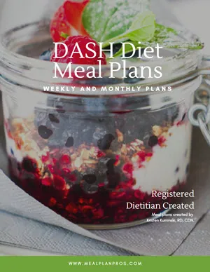 Dash Diet Cover Page