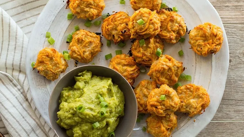 Sweet Potato Chicken Poppers