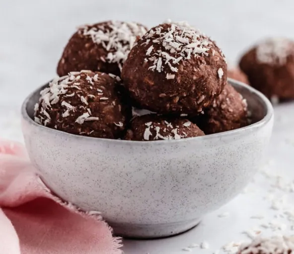 Chocolate Collagen Protein Bites by Unbound Wellness