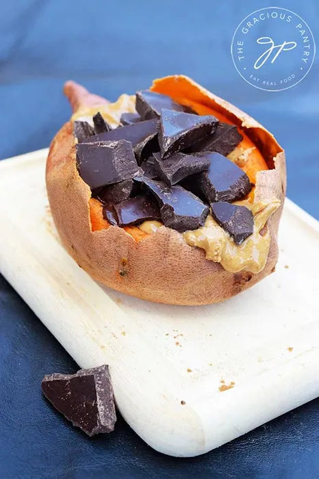Dessert Stuffed Sweet Potatoes