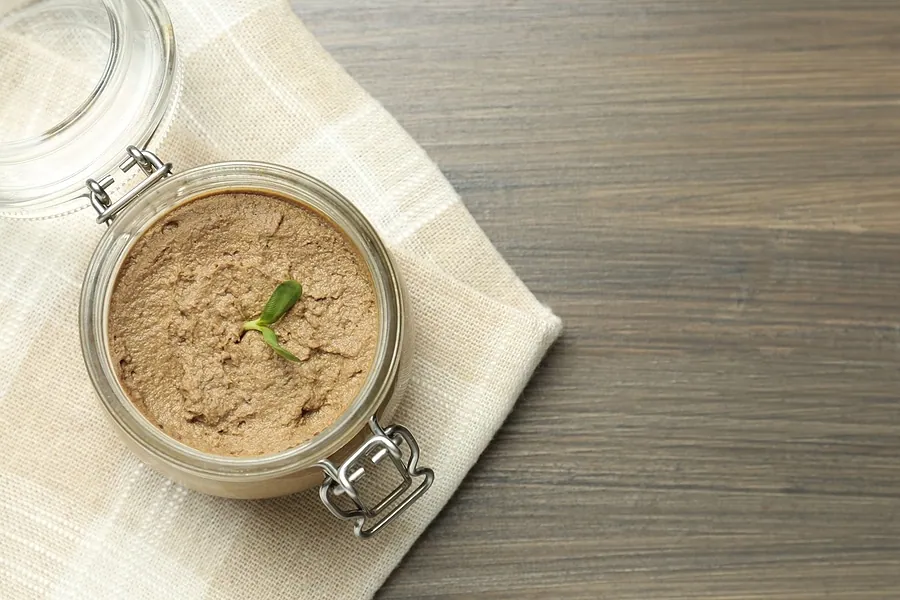 bigstock Glass Jar With Delicious Liver