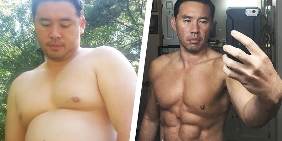 Carnivore Diet Men Before After