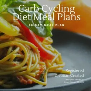 Carb Cycling Meal Plan Day Cover