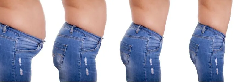 Burn Fat before after