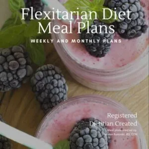 Flexitarian diet meal plan cover