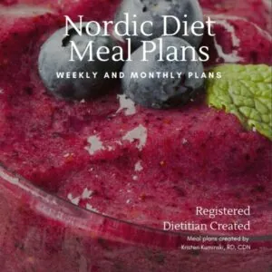 Nordic diet meal plan