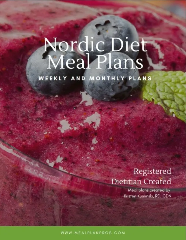 Nordic diet meal plan