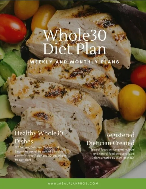 Whole30 diet meal plan